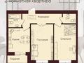 2-комнатная квартира · 65 м² · 6/6 этаж, мкр Юго-Восток, 137-й учетный квартал 787 за 23.5 млн ₸ в Караганде, Казыбек би р-н — фото 8