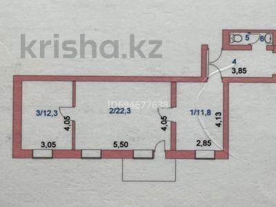 2-комнатная квартира, 48.9 м², 2/4 этаж, Пушкина — Абая за 13 млн 〒 в Кокшетау