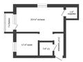 1-бөлмелі пәтер · 31.8 м² · 4/4 қабат, Аль-Фараби, бағасы: 14 млн ₸ в Костанае — фото 11