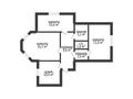 3-бөлмелі пәтер · 65.5 м² · 1/9 қабат, Юбилейный 6, бағасы: 27 млн ₸ в Костанае — фото 9