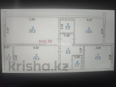 3-комнатная квартира · 90 м² · 8/9 этаж, Калкаман 2 за 45 млн ₸ в Алматы