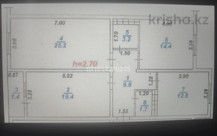 3-комнатная квартира · 90 м² · 8/9 этаж, Калкаман 2 за 45 млн ₸ в Алматы — фото 7