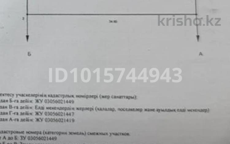 Участок · 6 соток, Шымбулақ 190 — Алматинская обл., Карасайский р-н., Каскеленский г/о., г. Каскелен, ул. Шымбулак, дом Nº 190 за 12 млн ₸ — фото 2