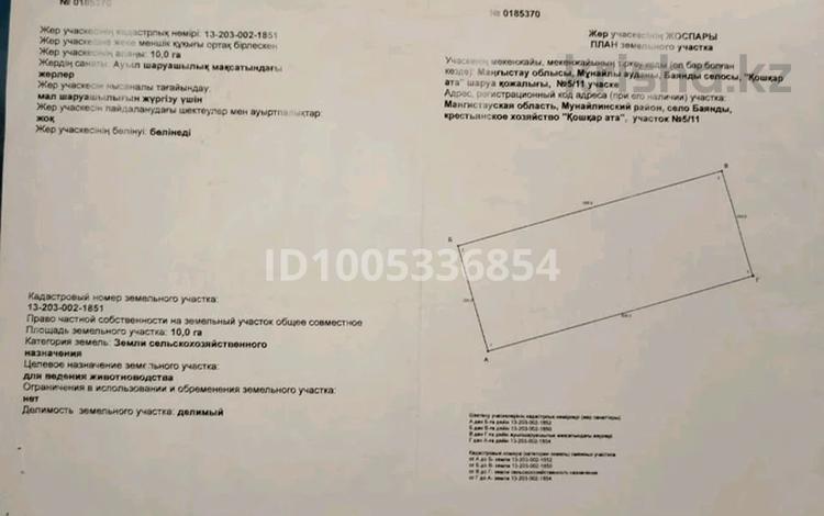 Участок · 10 га, Актау за 22 млн ₸ — фото 2