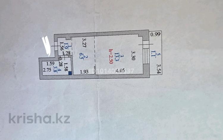 1-бөлмелі пәтер · 26 м² · 9/9 қабат, Б.Майлина 31 — Майлина Жумабаева, бағасы: 15 млн ₸ в Астане, Алматы р-н — фото 2