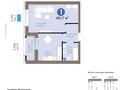 1-бөлмелі пәтер · 40.7 м² · 9/9 қабат, Турар Рыскулов 18/5 — Кайсенова, бағасы: 33 млн ₸ в Астане, Есильский р-н — фото 3