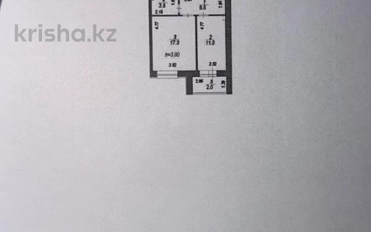 1-комнатная квартира · 43.05 м² · 7/12 этаж, ​Улица Шамши Калдаяков, 46 за 18.3 млн ₸ в Астане, Сарайшык р-н — фото 2