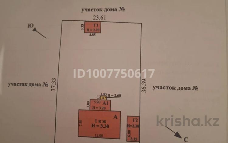 Отдельный дом · 5 комнат · 76 м² · 8.83 сот., Автомобильная — Рядом 10 микрорайон за 40 млн ₸ в Таразе — фото 2
