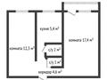 2-бөлмелі пәтер · 44.1 м² · 4/5 қабат, Комсомольский 18, бағасы: 12.7 млн ₸ в Рудном — фото 12