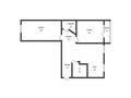 3-бөлмелі пәтер · 57 м² · 3/5 қабат, 1-ші шағым аудан, Амангельды, бағасы: 27.6 млн ₸ в Костанае, 1-й микрорайон — фото 2