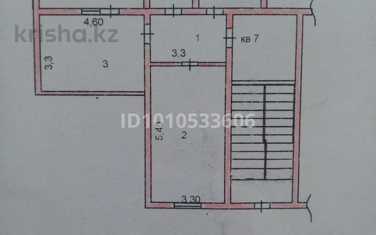 2-бөлмелі пәтер · 57 м² · 2/2 қабат, 1 Мамыр 14 б, бағасы: 19 млн ₸ в Шымкенте, Абайский р-н — фото 2