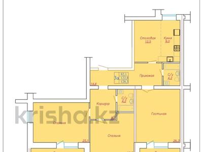 3-комнатная квартира · 128.6 м² · 1/9 этаж, Ауэзова 189Б — Губдуллина за 65 млн 〒 в Кокшетау