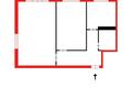 2-комнатная квартира · 44 м² · 4/5 этаж, мкр Новый Город, Бухар Жырау 54а за 22.5 млн ₸ в Караганде, Казыбек би р-н — фото 10