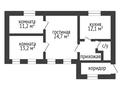 Отдельный дом • 3 комнаты • 78 м² • 8 сот., Набережная улица за 16 млн 〒 в Актобе, мкр. Курмыш — фото 14