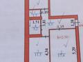 2-комнатная квартира · 53.4 м² · 4/6 этаж, Сокпакбаева 21 за 23 млн ₸ в Астане, Сарыарка р-н
