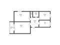 3-бөлмелі пәтер · 57.3 м² · 5/5 қабат, Гашека 12, бағасы: 29.5 млн ₸ в Костанае — фото 12