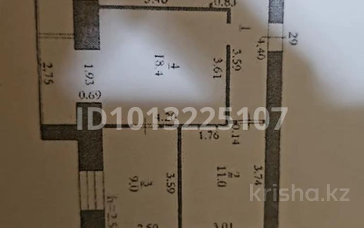 3-бөлмелі пәтер · 57.4 м² · 8/9 қабат, мкр 5, Молдагулова 6/1 — Вечный огонь, бағасы: 18.5 млн ₸ в Актобе — фото 2