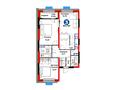 3-бөлмелі пәтер · 65.71 м², Кайрат микрорайон 716/16, бағасы: ~ 45.6 млн ₸ в Алматы, Турксибский р-н — фото 3