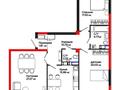 3-комнатная квартира · 100 м² · 2/12 этаж, Торекулова за 83 млн ₸ в Алматы, Алмалинский р-н — фото 13