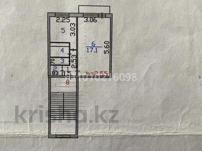 1-комнатная квартира · 31 м² · 3/5 этаж, Молодежная за 4.2 млн 〒 в Шахтинске