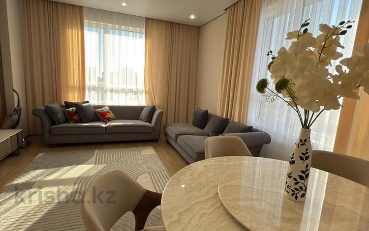 2-бөлмелі пәтер · 75 м² · 9 қабат, Достык 8/2, бағасы: 450 000 ₸ в Астане, Есильский р-н — фото 2