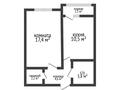 1-комнатная квартира · 40 м² · 5/9 этаж, Береке 59 за 18.5 млн 〒 в Костанае — фото 20