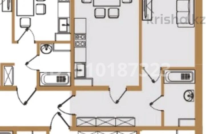 2-бөлмелі пәтер · 56.6 м² · 1/6 қабат, мкр Кайрат, бағасы: 30 млн ₸ в Алматы, Турксибский р-н — фото 2