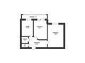 2-комнатная квартира · 69.2 м² · 7/9 этаж, Наримановская за 39 млн ₸ в Костанае — фото 16