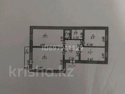 3-комнатная квартира, 58 м², 5/5 этаж, Рыскулбекова 27 за 24.5 млн 〒 в Астане, Алматы р-н