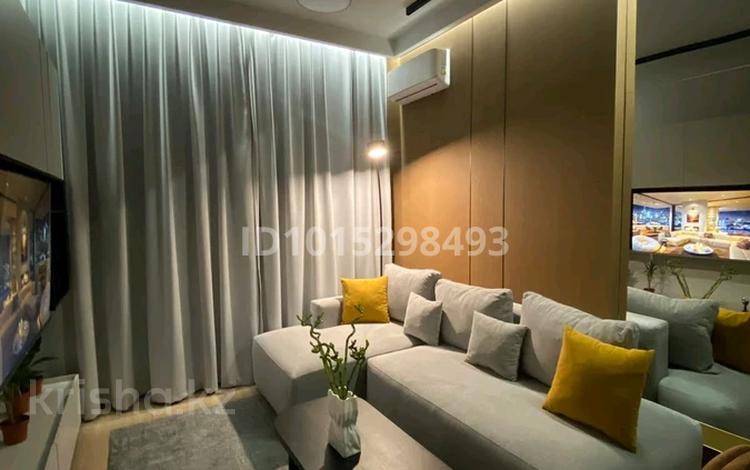 2-комнатная квартира · 55 м² · 10/18 этаж, Динмухамеда Кунаева 8а за 40 000 ₸ в Астане, Есильский р-н — фото 2