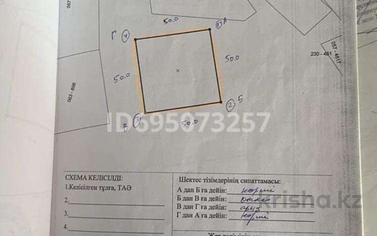 Жер телімі · 25 сотық, ЖМ Мартөбе, бағасы: 15 млн ₸ в Шымкенте, Каратауский р-н — фото 2