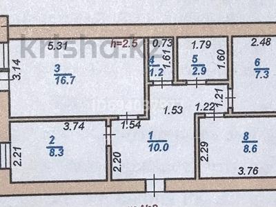 3-комнатная квартира, 57.9 м², 1/2 этаж, Ждс — КСШ за 14 млн 〒 в Саумалколе