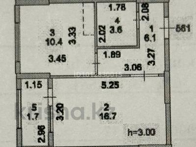 1-комнатная квартира · 39 м² · 5/18 этаж, Е-36 13 за 24.5 млн ₸ в Астане, Нура р-н