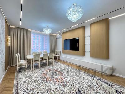 3-бөлмелі пәтер · 106 м² · 6/9 қабат, Турар Рыскулов 22, бағасы: 112 млн ₸ в Астане, Есильский р-н
