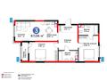 3-комнатная квартира · 88 м², Рыскулова за 49 млн ₸ в Шымкенте, Аль-Фарабийский р-н