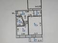 2-комнатная квартира, 47.4 м², 2/5 этаж, 50 лет Октября 37 за 9.5 млн 〒 в Рудном