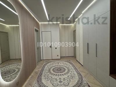 3-комнатная квартира · 105 м² · 3/12 этаж, Кайым Мухамедханова 6 Б за 87 млн ₸ в Астане, Нура р-н