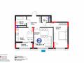 2-комнатная квартира · 74.69 м² · 12/14 этаж, ​Аль-Фараби 3/2 за 60 млн 〒 в Астане, Есильский р-н