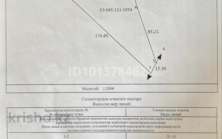 Жер телімі · 100 сотық, Жамбыл (Жамбыл ауданы), бағасы: 55 млн ₸ в Жамбыл (Жамбылский район) — фото 2