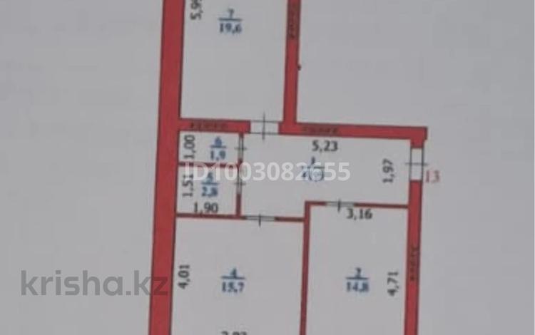 2-бөлмелі пәтер · 77.8 м² · 5/6 қабат, Айталиева 1/1, бағасы: 22 млн ₸ в Уральске — фото 2