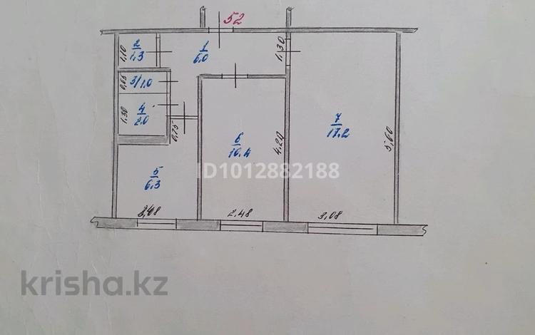 2-бөлмелі пәтер · 44.2 м² · 1/5 қабат, Циолковского 37/1, бағасы: 14.5 млн ₸ в Уральске — фото 2