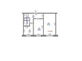 2-бөлмелі пәтер · 44.2 м² · 1/5 қабат, Циолковского 37/1, бағасы: 14 млн ₸ в Уральске — фото 8