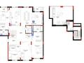 5-бөлмелі пәтер · 222 м² · 7/7 қабат, Тасшокы 6 — С ТЕРРАСОЙ, бағасы: 307 млн ₸ в Астане, Алматы р-н — фото 2