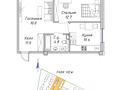 2-бөлмелі пәтер, 51.4 м², 3/3 қабат, 160 квартал, бағасы: ~ 20.3 млн 〒 в Туркестане — фото 2