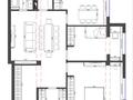 3-комнатная квартира · 105 м² · 7/9 этаж, 40-й мкр 2 за 65 млн ₸ в Актау — фото 2