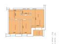 2-комнатная квартира, 62.2 м², 4/9 этаж, Ауэзова 213 А за ~ 17.4 млн 〒 в Кокшетау