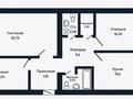 3-бөлмелі пәтер, 92.8 м², 3/5 қабат, мкр Юго-Восток, Сатыбалдина 17/4, бағасы: 32 млн 〒 в Караганде, Казыбек би р-н — фото 13