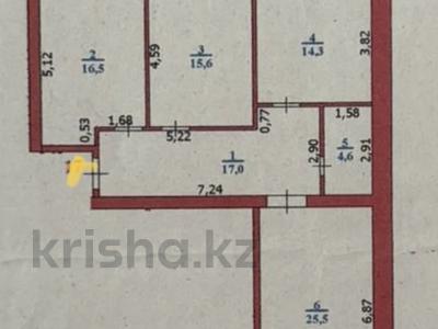 3-комнатная квартира · 104 м² · 5/5 этаж, Громова 15 за 26 млн ₸ в Уральске