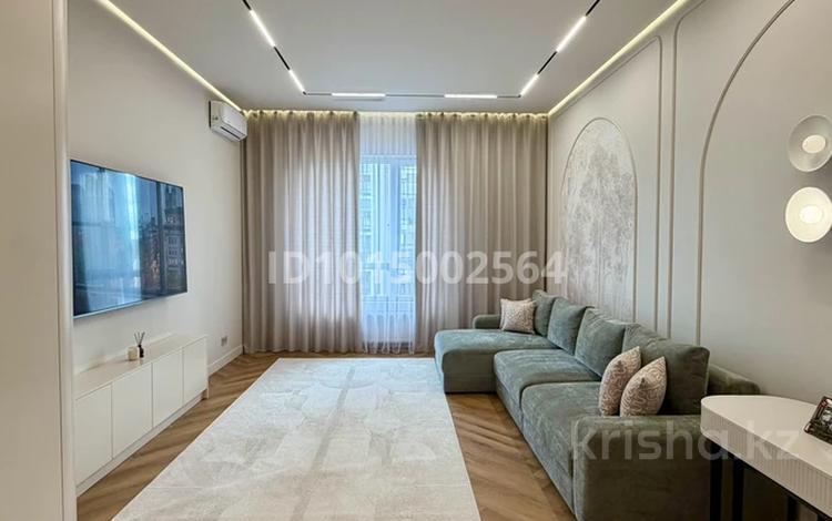 2-бөлмелі пәтер · 75 м² · 9 қабат, Толе би 54 — ЖК Headliner Exclusive Хан Шатыр, бағасы: 95 млн ₸ в Астане, Нура р-н — фото 2