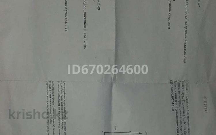 Участок · 9.9 соток, улица Толе Би 28 за 15.5 млн ₸ в Байсерке — фото 2
